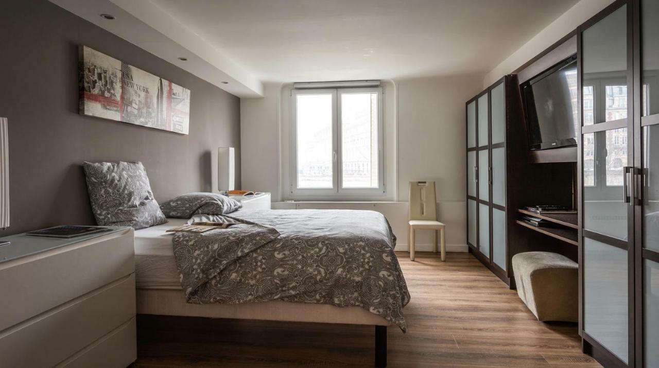 Duplex vue Seine quai des grands Augustins Apartment Paris Exterior foto