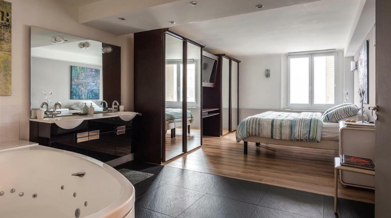 Duplex vue Seine quai des grands Augustins Apartment Paris Exterior foto