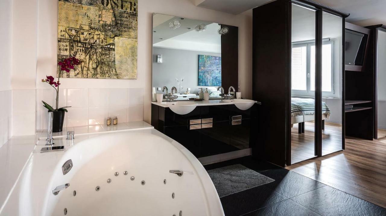 Duplex vue Seine quai des grands Augustins Apartment Paris Exterior foto